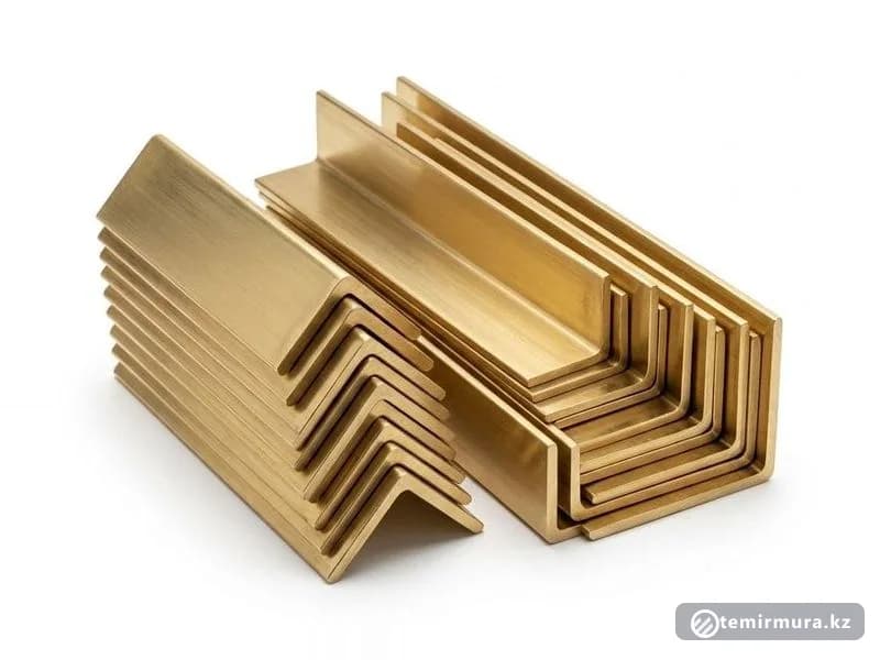Латунный уголок Л63 5х70х3 мм — 5×70×3 мм, склад TEMIR MURA
