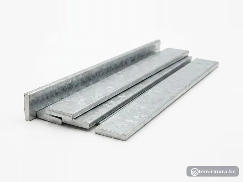 Полоса оцинкованная Ст3пс 40х2 мм — 2×40 мм, склад TEMIR MURA