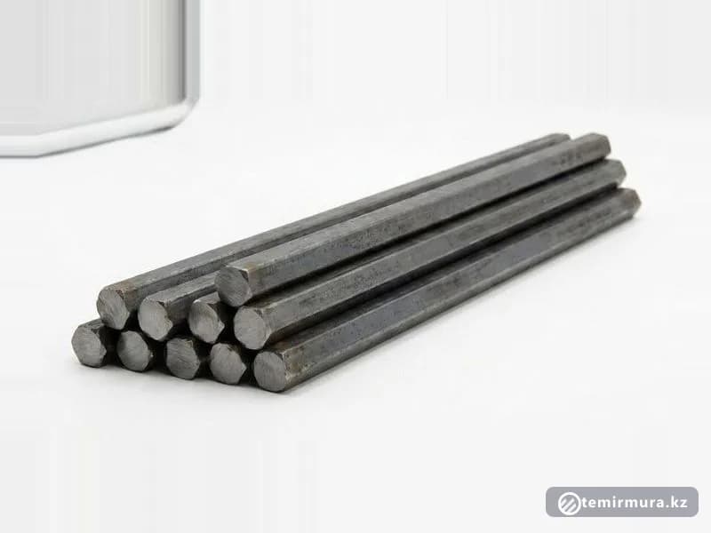 Шестигранник стальной Ст3пс 29 мм — 29×29 мм, склад TEMIR MURA