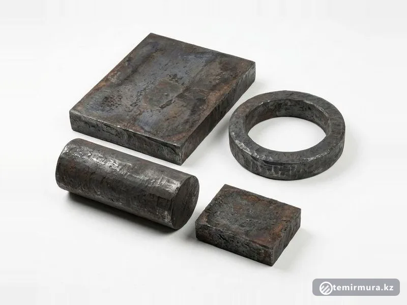 Поковка 09Г2С 30 мм — Ду30, склад TEMIR MURA